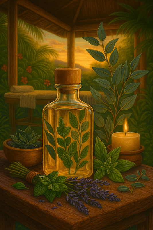 Huile de Menthe Poivrée & Eucalyptus